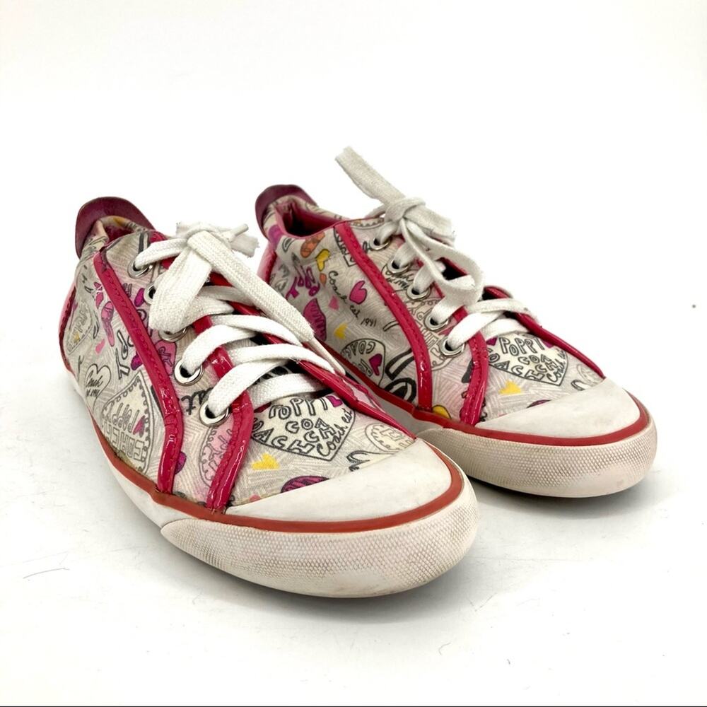 Coach:‎ pink Barrett Poppy sneakers (7)